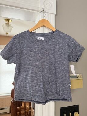 Heathered Gray Short Sleeve Crew Tee